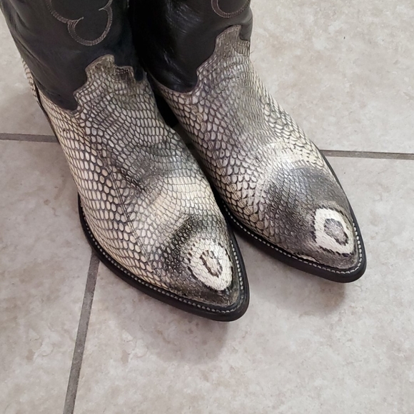 Brand New King Cobra Snake Skin Boots 